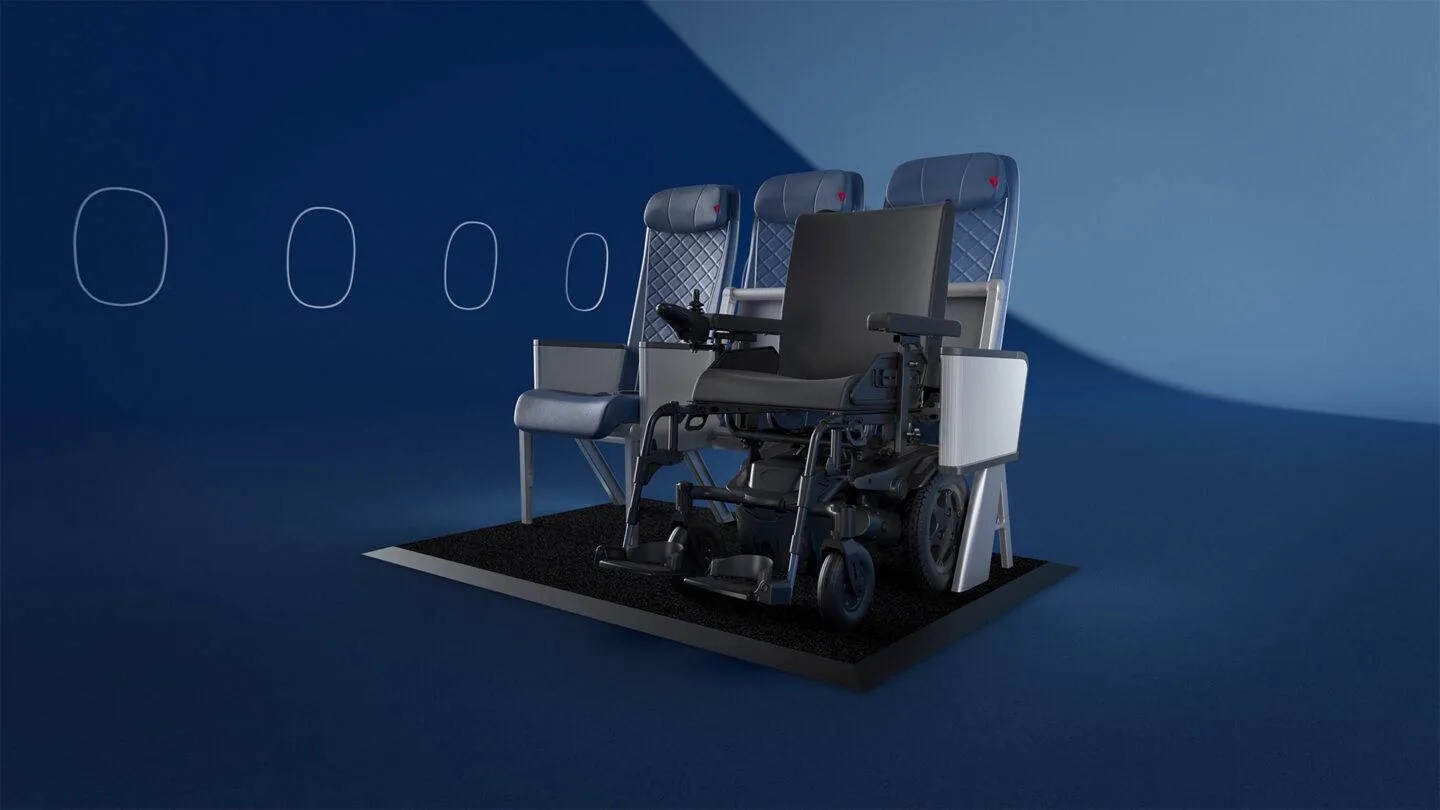 Air for All aircraft interior design concept.