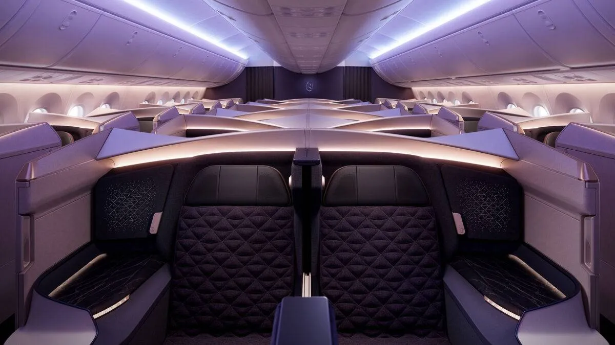 Riyadh Air cabin interior
