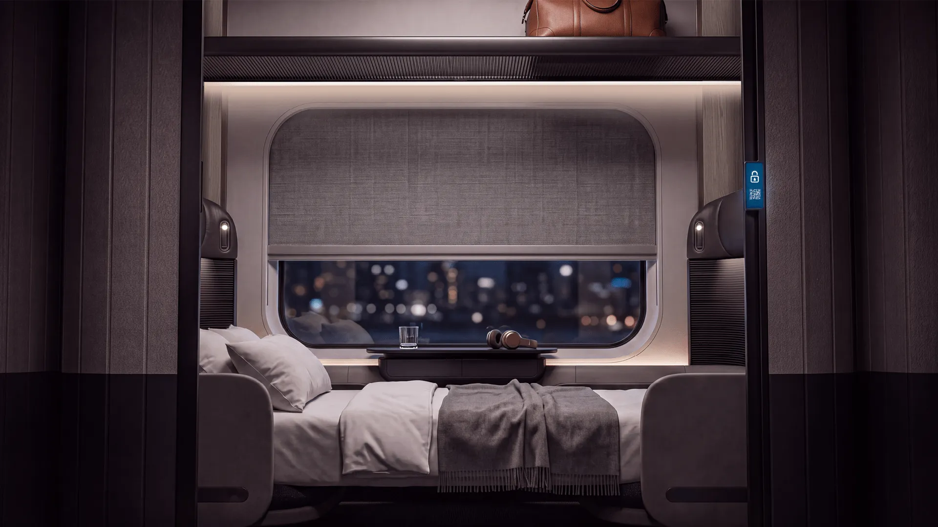 DAY/DREAM overnight rail carriage concept