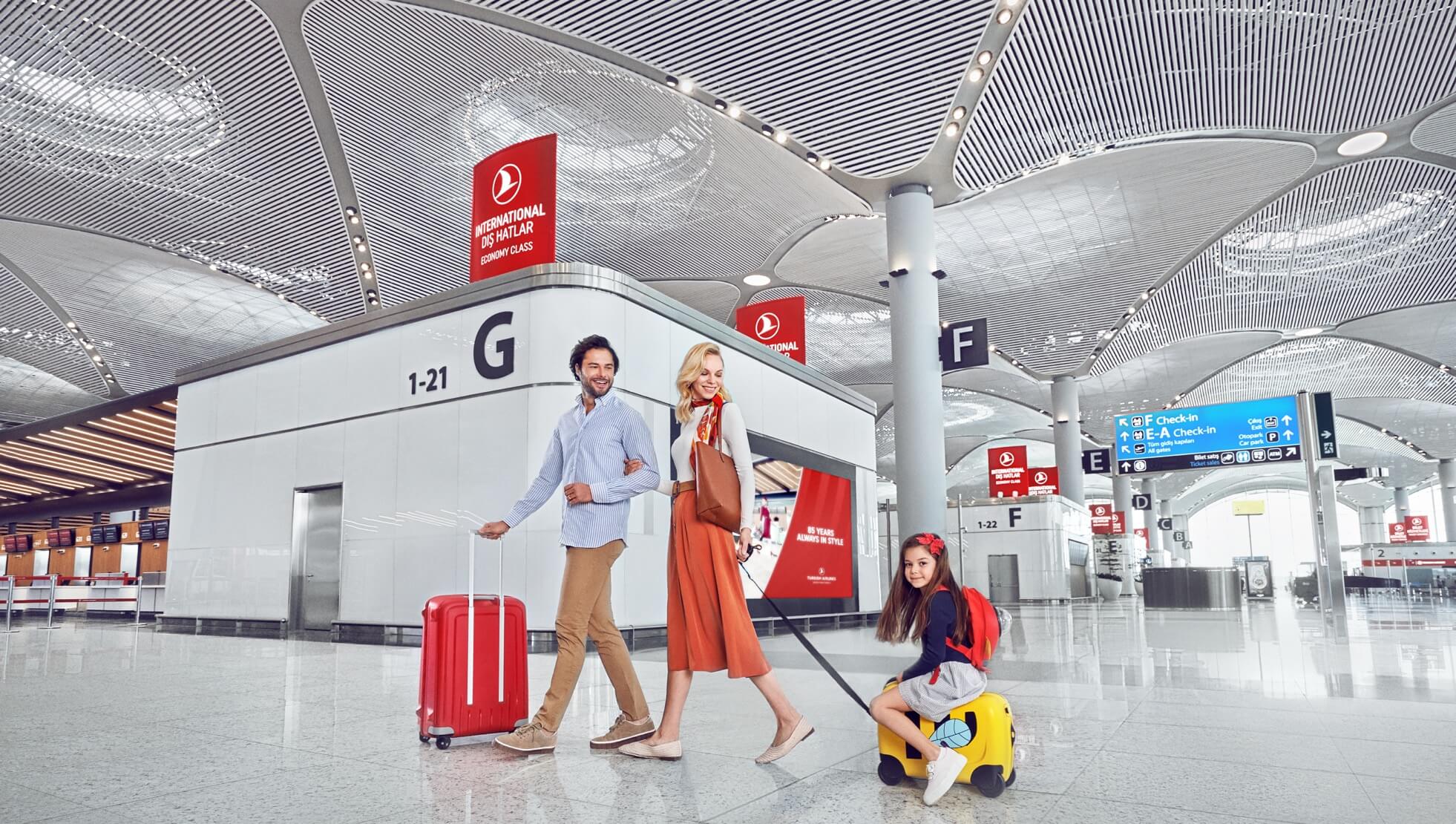 Self-Check in Istanbul Airport