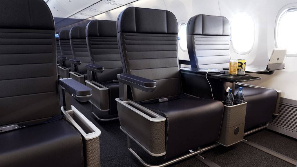 United Airlines First Class seats