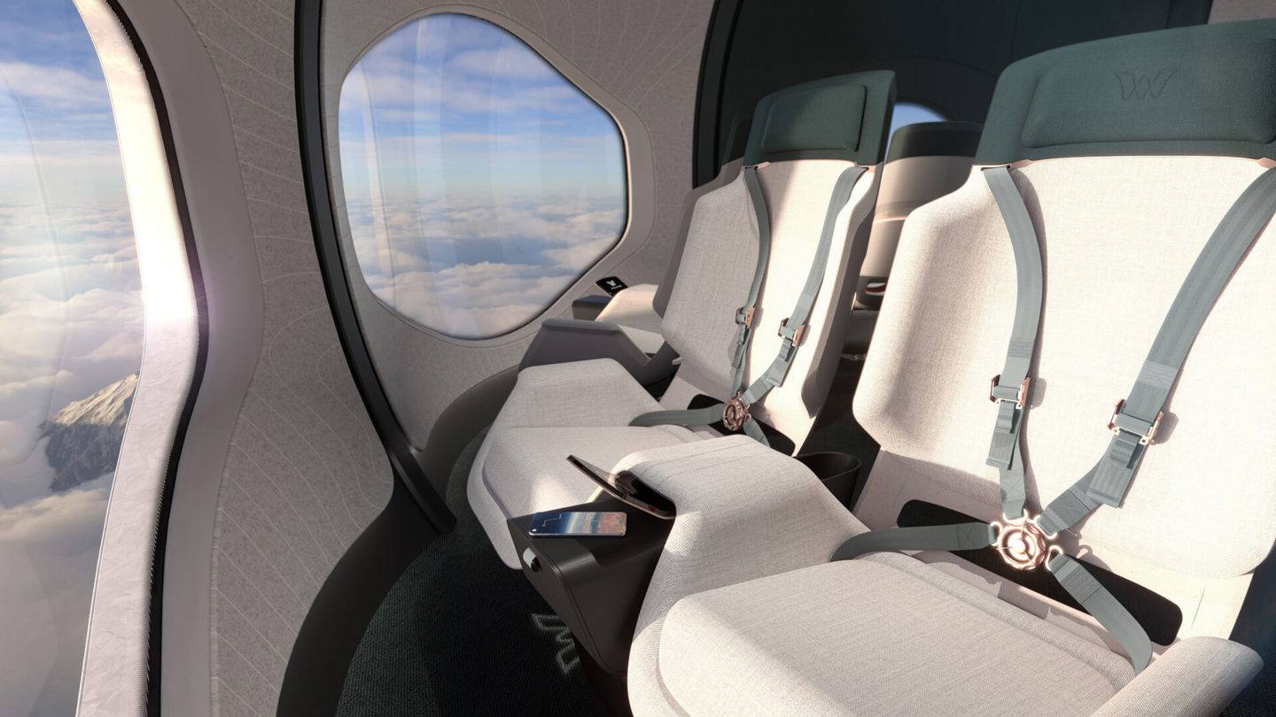 World View passenger seats