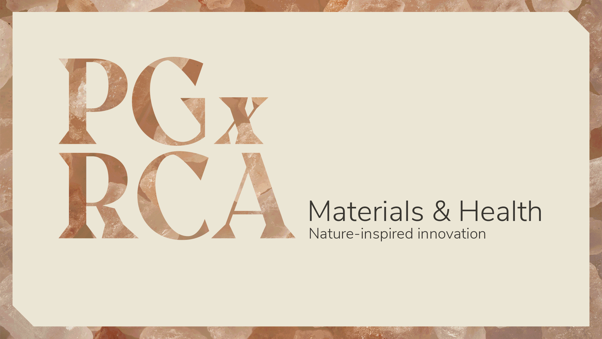 PG RCA Materials and Health 2022 Hero Image GIF