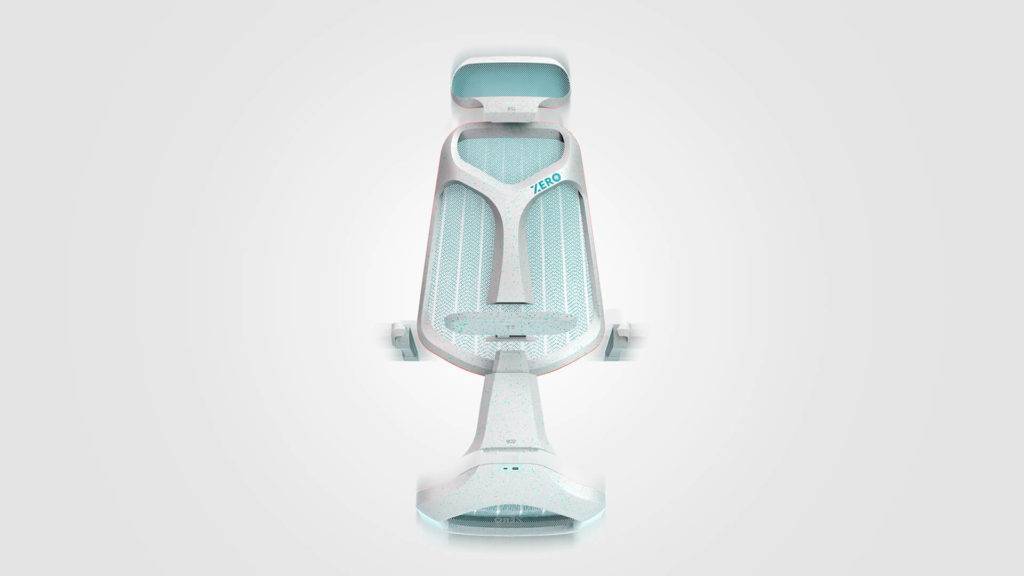 Behind view of the Green Carriage seat concept