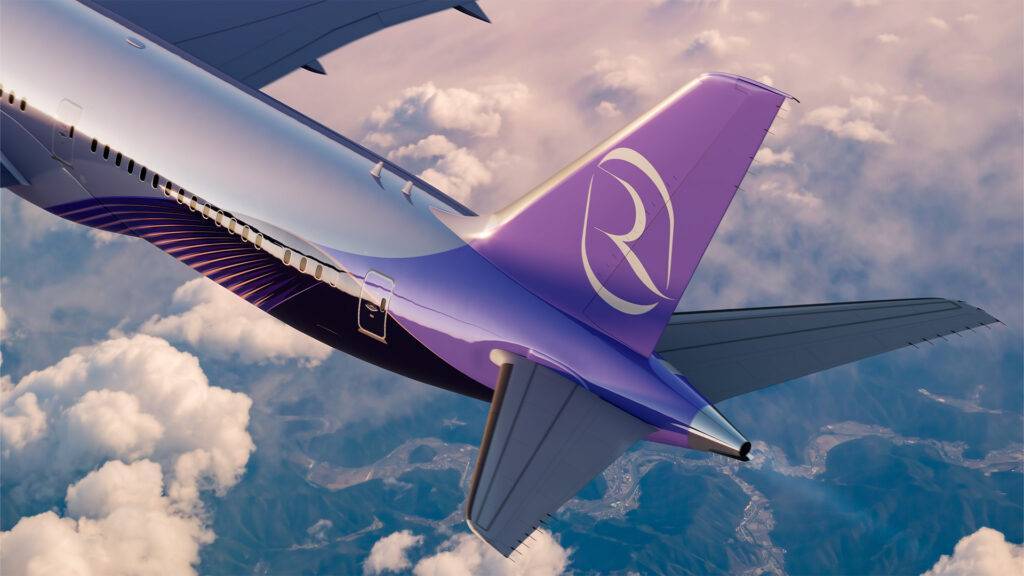 Riyadh Air livery tail